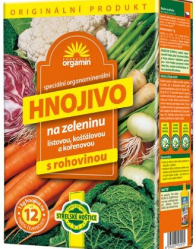 Forestina Organic - îngrășământ mineral pentru legume cu corn 1kg