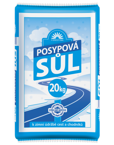 FORESTINA Sare grunjoasă pentru stropit 20kg boabe 1-6mm