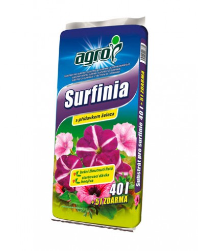 AGRO Surfinia substrat 40l + 5l gratuit
