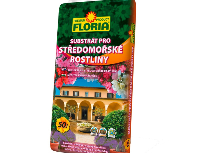 Floria - substrat pentru plante mediteraneene 50l