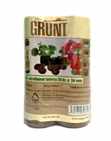 Grunt - Tablete de turbă 38mm 30pcs