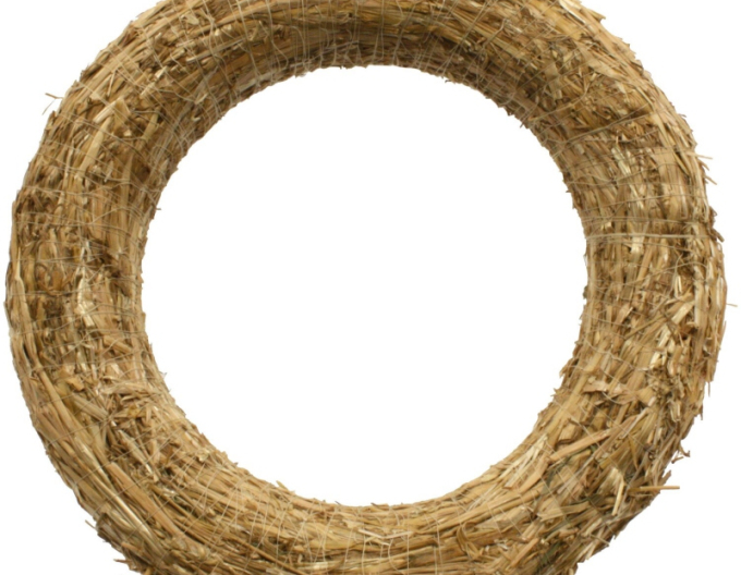 coroană de paie 50/10cm