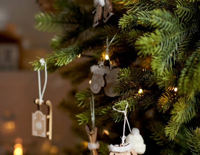 Decorațiuni de Crăciun Cutie de 6 bucăți D4629-20