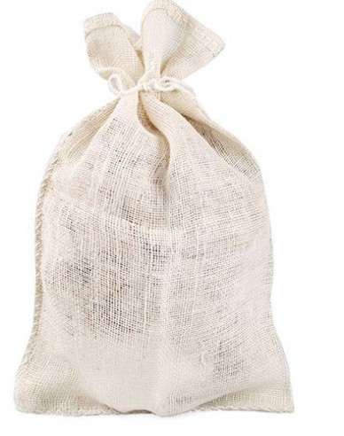 Sac de iută crem 40x60cm