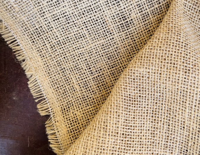 Iută țesătură yardage 250g/m2 1mx1m