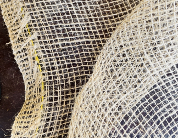 Țesătură de iută 125g/m2 yardage 0,6mx1m