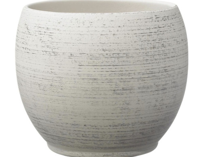 Ghiveci din ceramică crem mare ´Alberta´