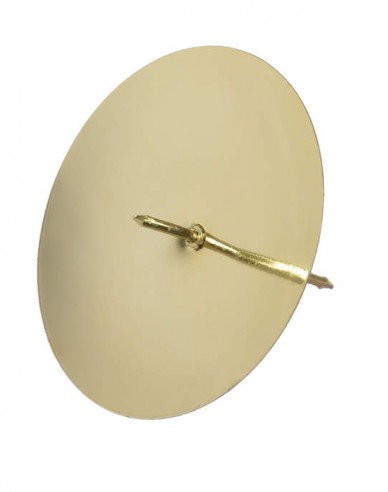 Suport lumânare auriu 7cm 4pcs