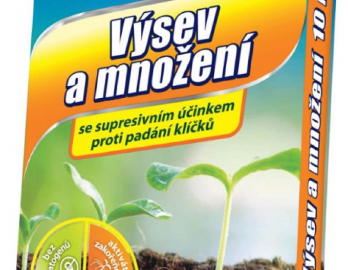 Agro-substrat pentru însămânțare și înmulțire cu efect supresiv 10l