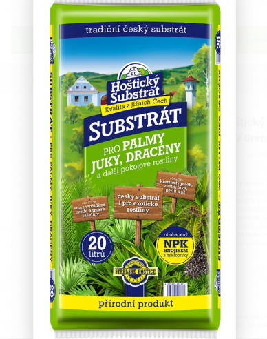 Hoštický Substrat pentru palmieri, yuccas, dracene 20l