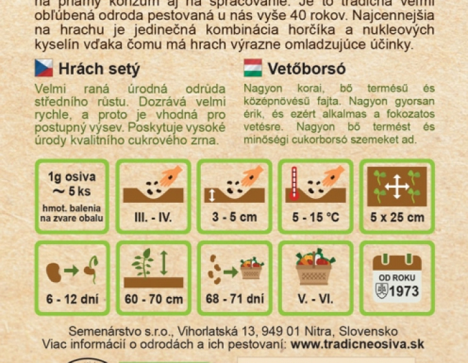 Mazăre de zahăr Gloriosa