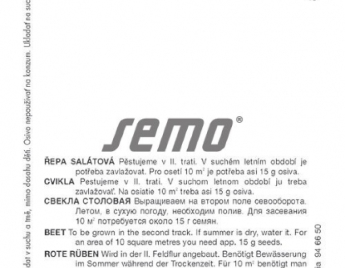 Sămânță de sfeclă roșie Renova