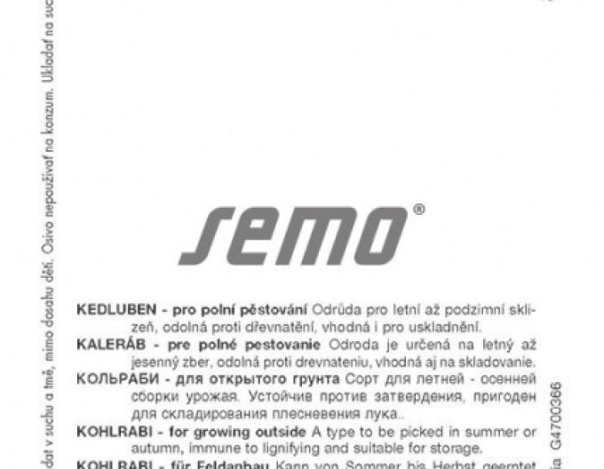 Semo Kaleráb ´Violeta´