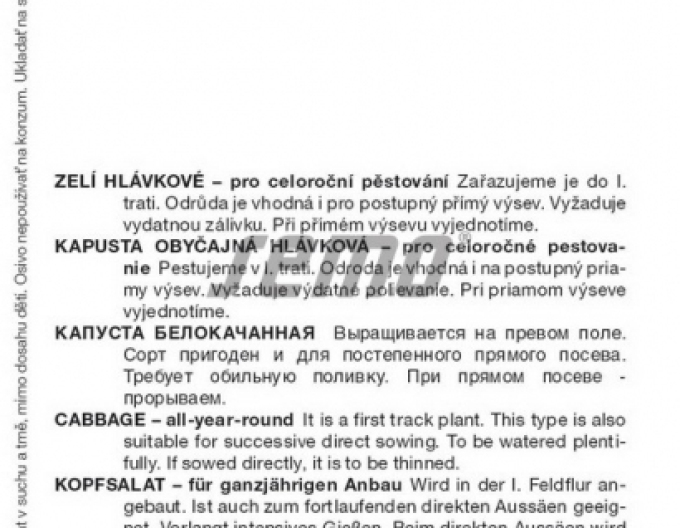 Semințe de salată ´Minica F1´