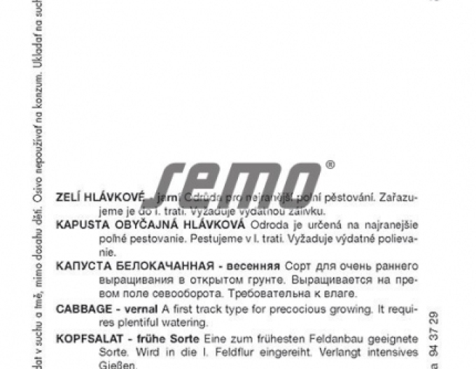 Varză cu semințe ´Zora´