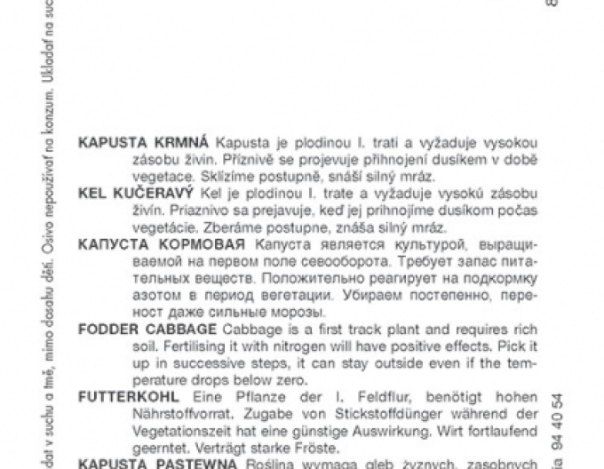 Semințe de kale ´Inka´