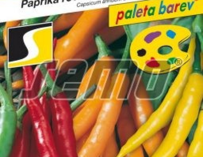 Semințe Paprika ardei iute anual ´Mixtura de culori´