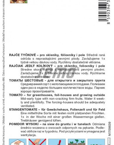 Semo Semințe de tomate cu tulpină ´Brunito F1´