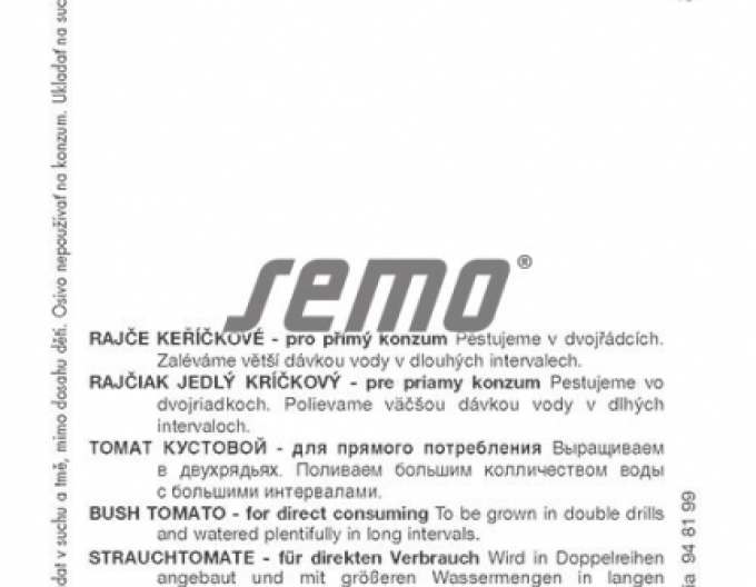 Semințe de tomate "Orange