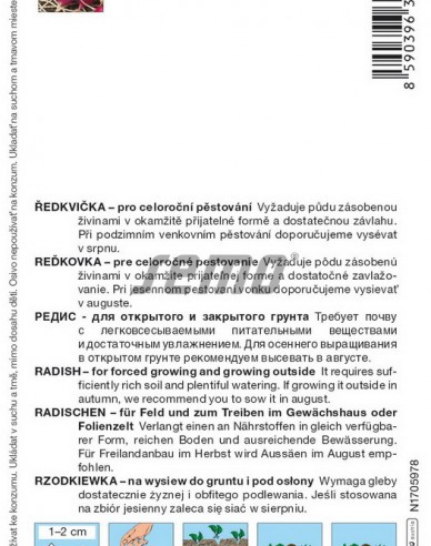 Semo Semințe de ridiche ´Lilana´