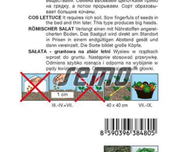 Semo Salată Romaine Globe
