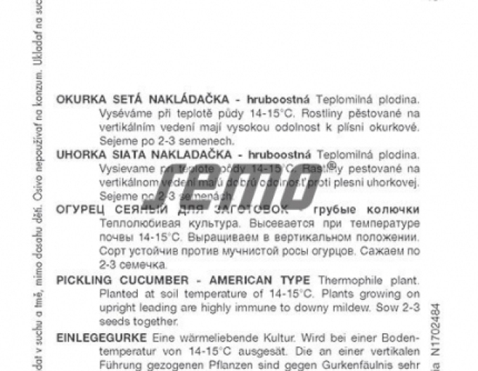 Castraveți cu semințe ´Bara F1´