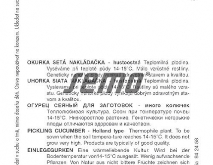 Castraveți cu semințe ´Ornello F1´