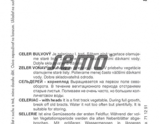 Globul ocular cu semințe Zeler ´Neon´