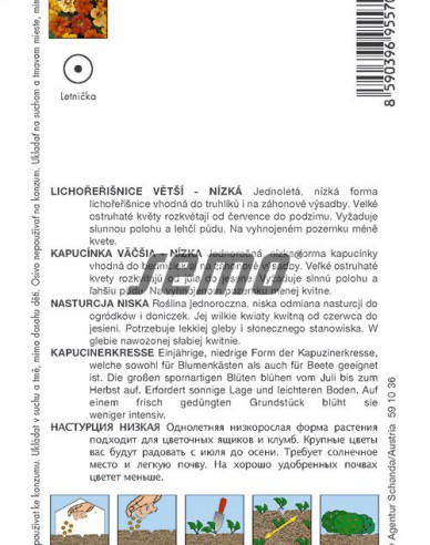Semo semințe de capucina ´Bijou Double´