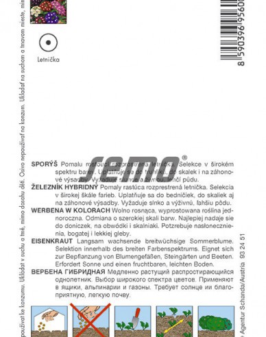 Semo semințe de verbină ´Mix´