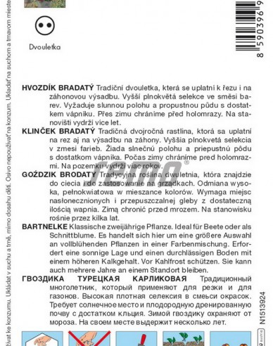 Semo semințe de garoafe ´Fragrance Mix´