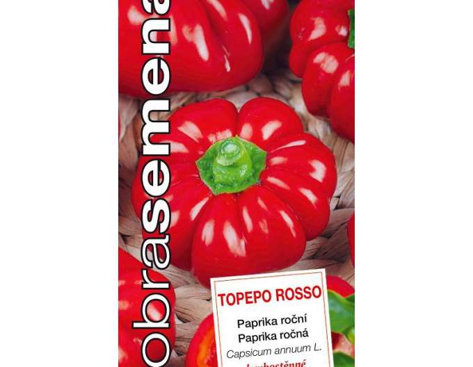 Semințe de ardei ´Topepo Rosso´