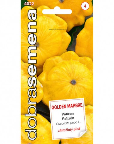 Patisson galben ´Golden Marbre´