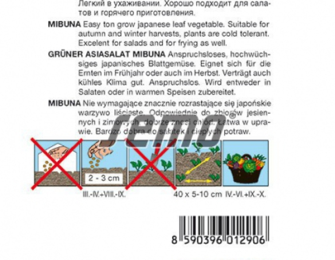 Salată de semințe ´Mibuna´