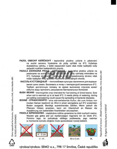 Semo Fasole pitică Carmen