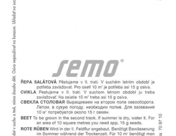 Sfeclă roșie semințe de sfeclă roșie ´Betina´