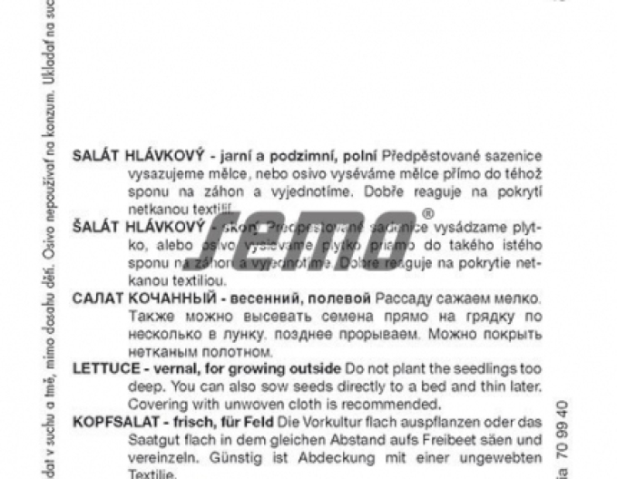 Semințe de salată ´Marathon´