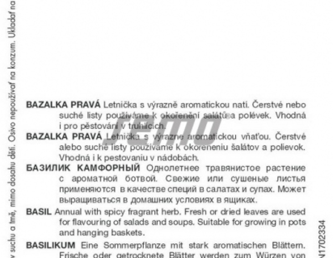 Semințe de busuioc ´Pokemon´