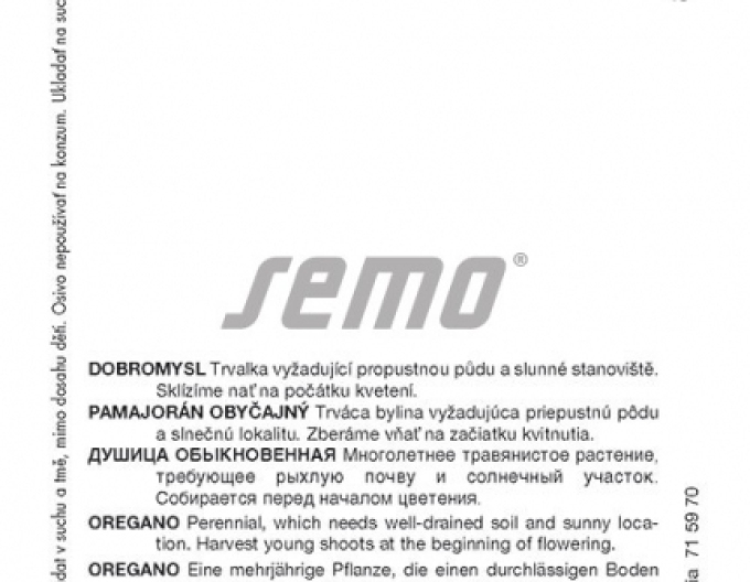 Semințe de "Oregano