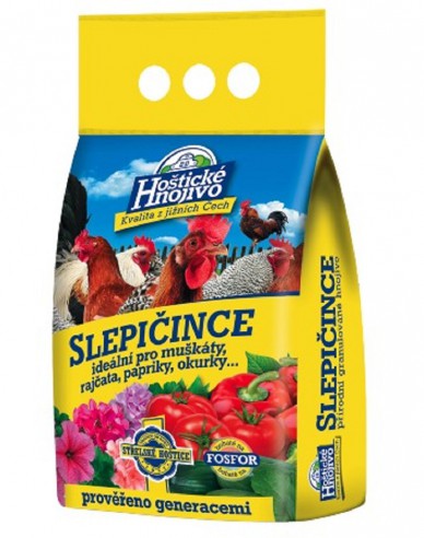 Hoštické Slepachince granulat 2,5kg