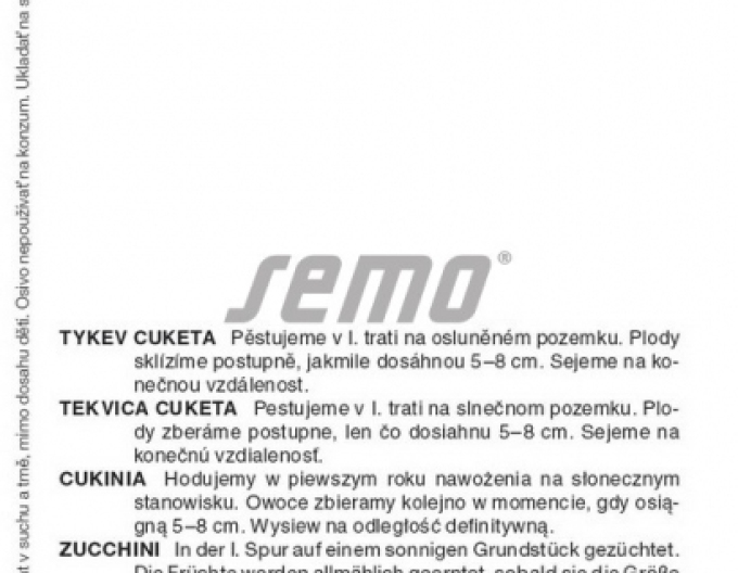 Semințe dovleac ornamental ´Trend F1´