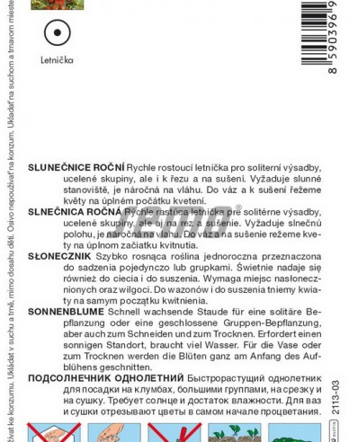 Semo Semințe de floarea-soarelui ´Claret F1´