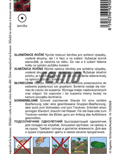 Semo Semințe de floarea soarelui ´Red´