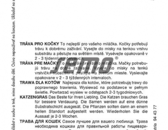 Semo Grass pentru pisici