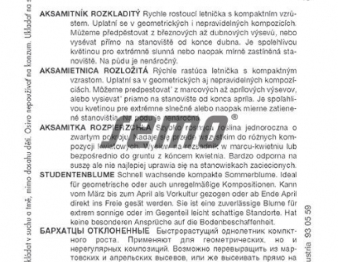 Semințe de Gălbenele Lemon Drop