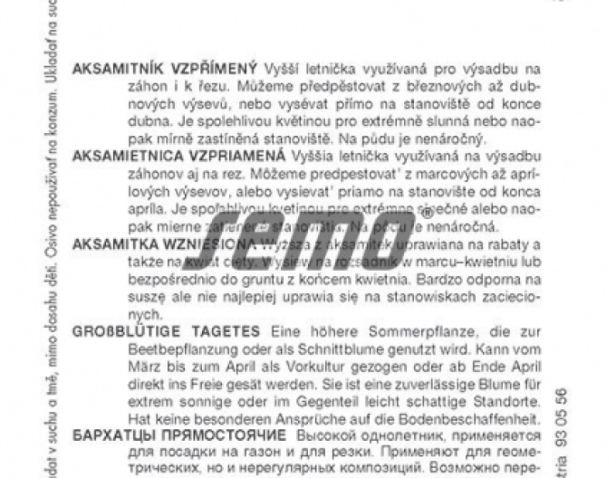 Semințe de Gălbenele ´Double Grande Mixture´