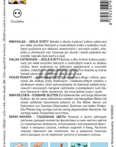 Semo Semințe de Violete´Flori verzi´