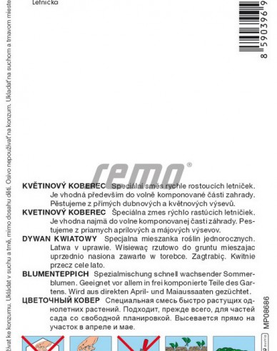 Semo semințe pentru covor floral „Energia vieții”