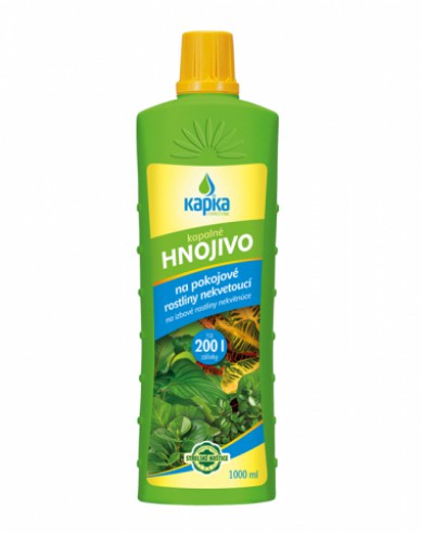 Kapka Fertilizator pentru plante de interior fără flori 1l