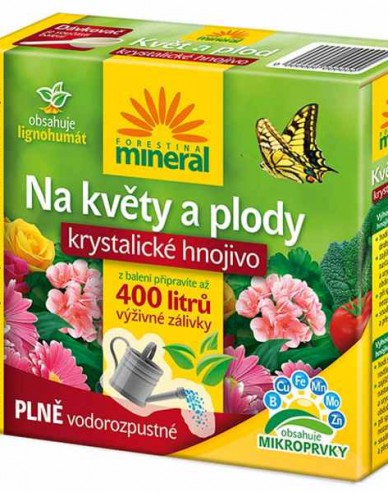 Forestina Îngrășământ cristalin pentru fructe și flori 400g